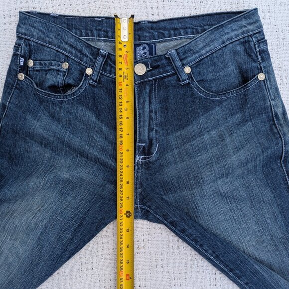 Vtg Victoria Beckham Rock & Republic Blue Denim Bootcut Jeans Women’s Size 30 - Picture 9 of 9